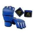 thumbnail image 2 of yotijar Half Finger Boxing Gloves MMA Gloves for Grappling Karate Fighting Muay, 2 of 8