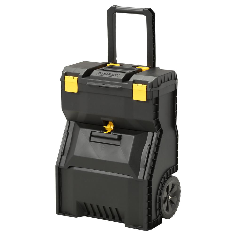 STANLEY Rolling Tool Box,173/4" W x 245/16" D 018800R