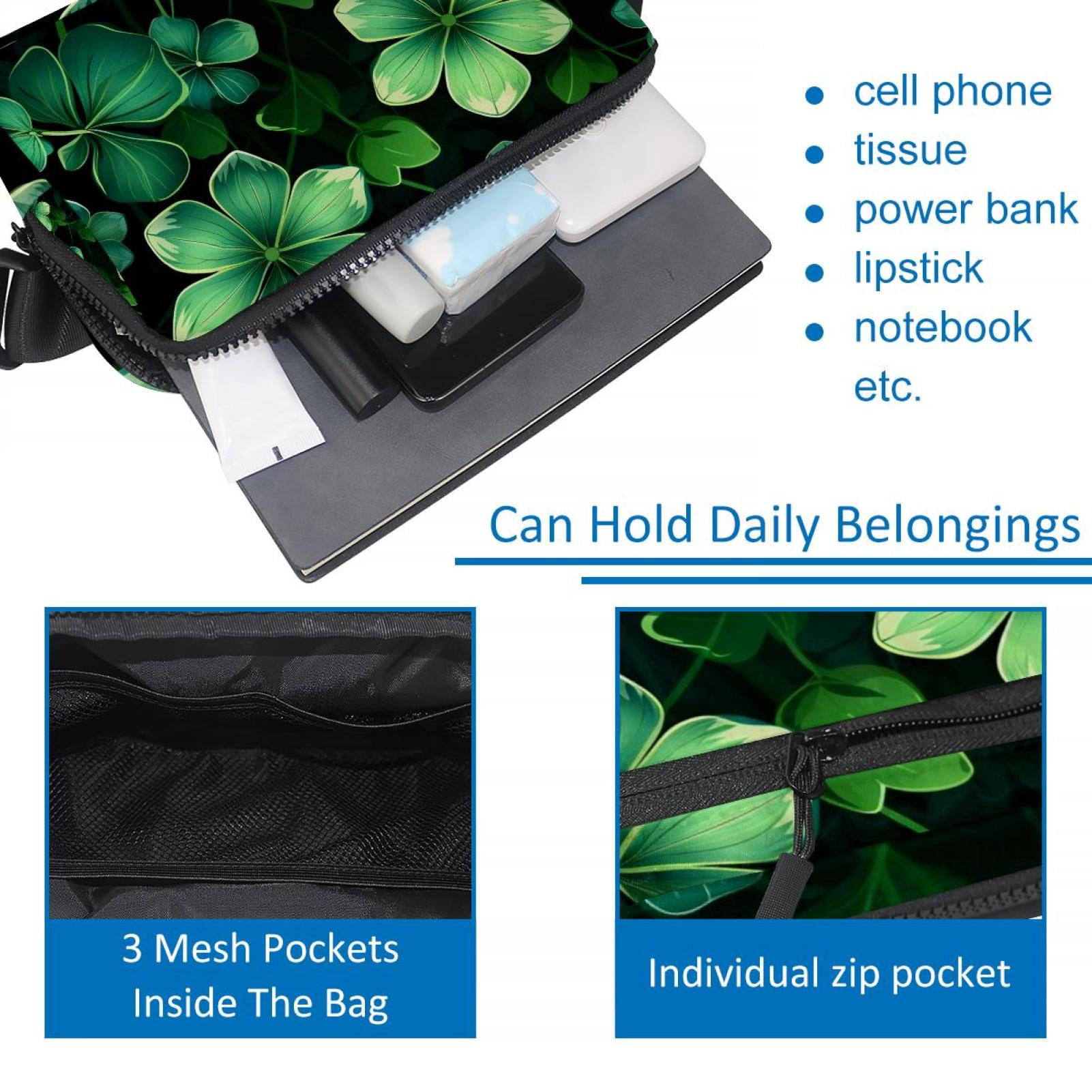 St. Patrick's Day Lightweight Adjustable Extension Strap Unisex Fanny Pack Crossbody Bag Waist Packs
