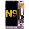 thumbnail image 2 of Assemblage de Remplacement OLED avec Cadre Compatible pour Samsung Galaxy Note 9 (Reconditionné) (Lavande Violet), 2 of 4