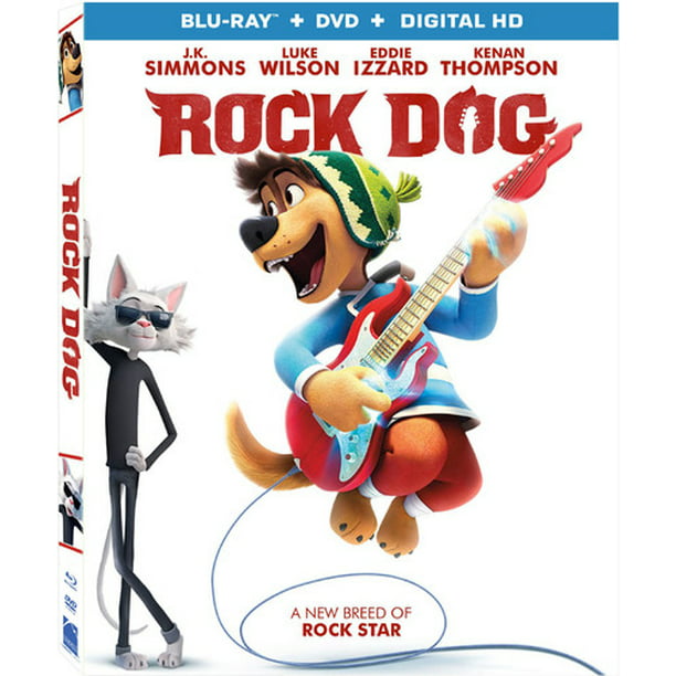 القومية مناسب فنان قائد فرقة موسيقية  Rock Dog (Blu-ray + DVD) - Walmart.com