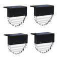 thumbnail image 1 of Naiovety 4 Uds. Lámpara de paso LED 8 horas de trabajo luz de escalera IP65 lámpara de escalera de jardín impermeable ahorro de energía luz de Iluminación y accesorios Naiovety HA021215-00, 1 of 6