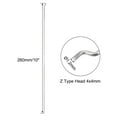 thumbnail image 2 of Unique Bargains 1.2mm x 260mm (10 inch) Steel Z Pull/Push Rods Parts for RC Airplane Plane Boat (Pack of 20), 2 of 3