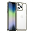 thumbnail image 1 of SaniMore for iPhone 14 Pro Max Lightweight Transparent Case, Rugged Clear PC Back & TPU Bumper [Not Yellowing Technology] Heavy Duty Full Body Protective Case for iPhone 14 Pro Max, Gray, 1 of 8