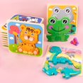 thumbnail image 4 of Gwong Juguete Niños Dibujos animados 3D Turtle Animal Bloques de construcción Jigsaw Puzzle Intelligent Toy Gwong 30005639, 4 of 7