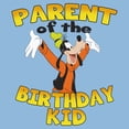 thumbnail image 2 of Men's Mickey & Friends Goofy Parent of the Birthday Kid  Graphic Tee Light Blue X Large, 2 of 4