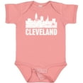 thumbnail image 3 of Inktastic Cleveland Skyline Grunge Boys or Girls Baby Bodysuit, 3 of 5