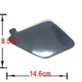 thumbnail image 3 of Trimla Front Tow Cover for 19-22 BMW X5 G05 Fit 25dX 30dX 30iX 40iX 45eX 50iX xDrive sDrive SAV 2019 2020 2021 2022 bumper Towing Hook Eye Cap 51119492880, 3 of 5