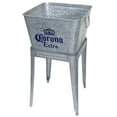 thumbnail image 2 of Leigh Country 34 in MC 47940 Corona Extra Galvanized Beverage Tub with Stand, 2 of 8