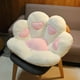 thumbnail image 2 of Yuarrent Cojín con forma de pata de gato, sofá de peluche, ventana, suelo, colchón, silla de invierno perezoso, cojín para oficina, decoración del Decoración del hogar Blanco Yuarrent HA084553-01, 2 of 6