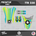 thumbnail image 2 of Kalair GFX Graphics Kit for Yamaha TT-R230 (2005-2023) Predator Series, 2 of 5