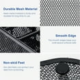 thumbnail image 4 of Mesh Desk Organizer Desktop Office Supplies Multi-functional Caddy Pen Holder Stationery with 8 Compartments and 1 Drawer for Office, Home, School, Classroom, 4 of 7