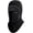 Black, variant on Winter Warm 2-in-1 Hat and Face Mask - Windproof, outdoor cold protection, dual protection for face and neck.