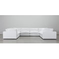 thumbnail image 3 of Roundhill Furniture Rivas Contemporary 8-Piece U-Sectional Sofa - Graphite, 3 of 9