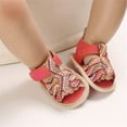thumbnail image 3 of Baby Boys Girls Summer Sandals Non-Slip Soft Sole Infant Slippers Cotton Crib Shoes for Toddler First Walkers, 3 of 7