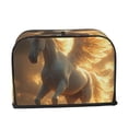 thumbnail image 2 of Fotbe Golden Winged White Horse for Two Slice Toaster Cover, Fingerprint Protector, Super Soft Appliance Cover And Dust Cover,Bread Dust Cover & Fingerprint Protection, 2 of 7