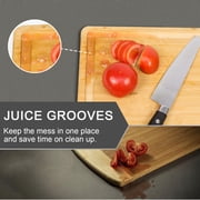 GL-Bamboo Extra Large Bamboo Cutting Board, 15.7 x 10.6 x 0.9 in, Juice Groove