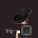 thumbnail image 1 of Sombrero de Vaquero Yinane para Celebración al Aire Libre Negro, 1 of 8