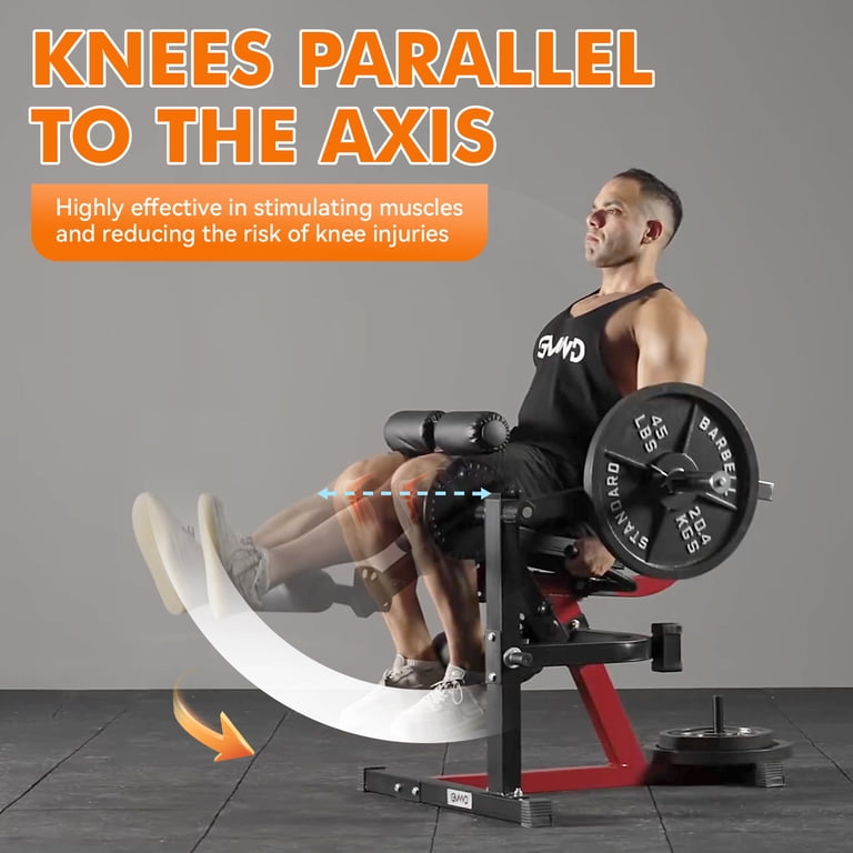 Adjustable Leg Exercise Equipment VIVITORY Leg Extension & Curl Machine ...