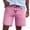 Hot Pink, variant on Mens Baggy Jean Shorts Denim Jorts Men Casual Shorts for Men Relaxed Fit Elastic Waist Summer Beach Shorts for Men with Pockets Blue Xl