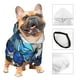 thumbnail image 3 of Balery Blue and White Butterflies Sudadera con Capucha para Perros Pequeños – Ropa para Mascotas, Disfraz para Perros y Gatos, Ideal para Fiestas y Cosplay-XX-Large, 3 of 7