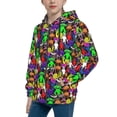 thumbnail image 2 of Kids Garten Of Banban Hoodie 3d Printed Zip Up Hooded Sweatshirt With Pocket For Boys Girls, 2 of 7