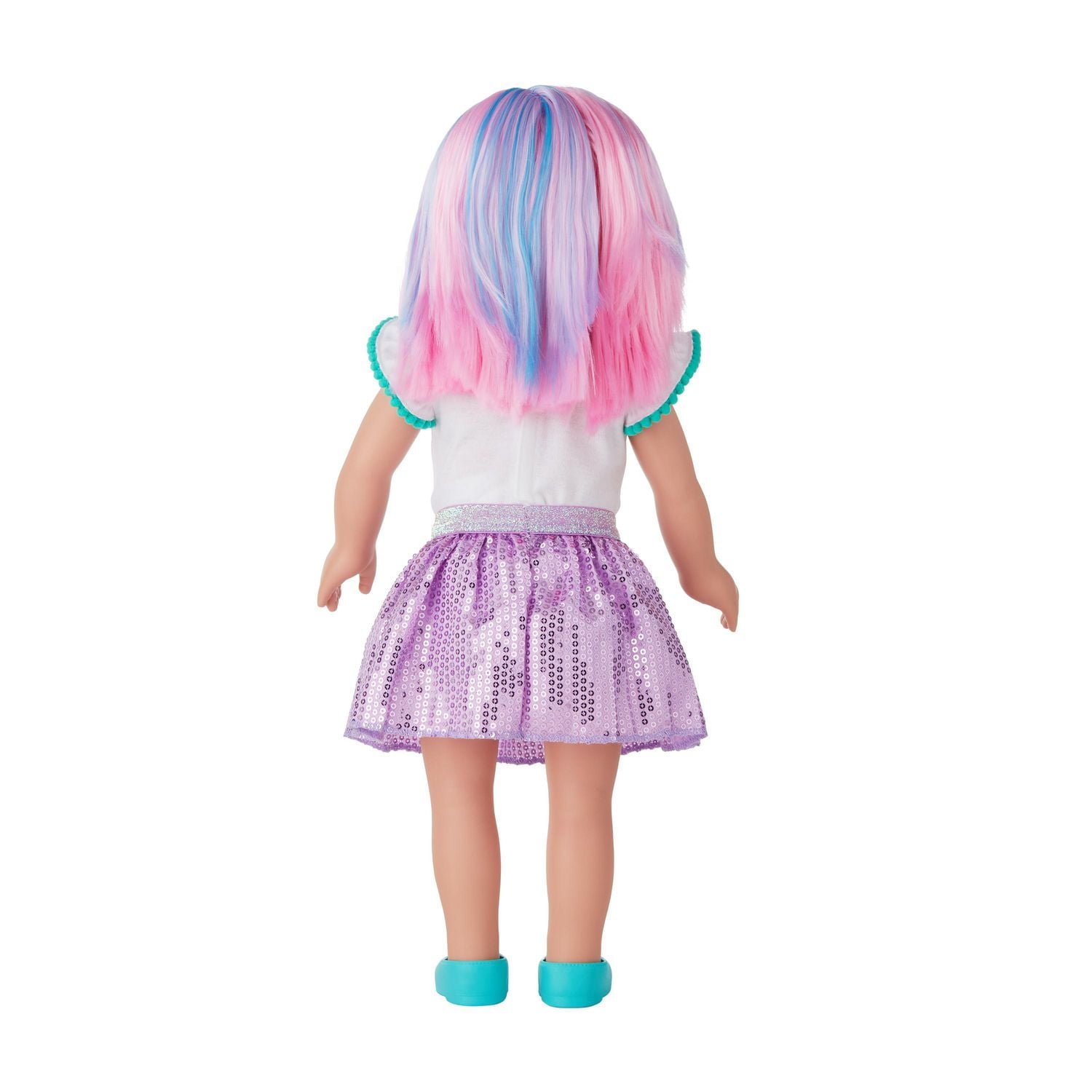 Ma vie comme poupée de coiffeur posable de 18 po, choisissez parmi 2 styles