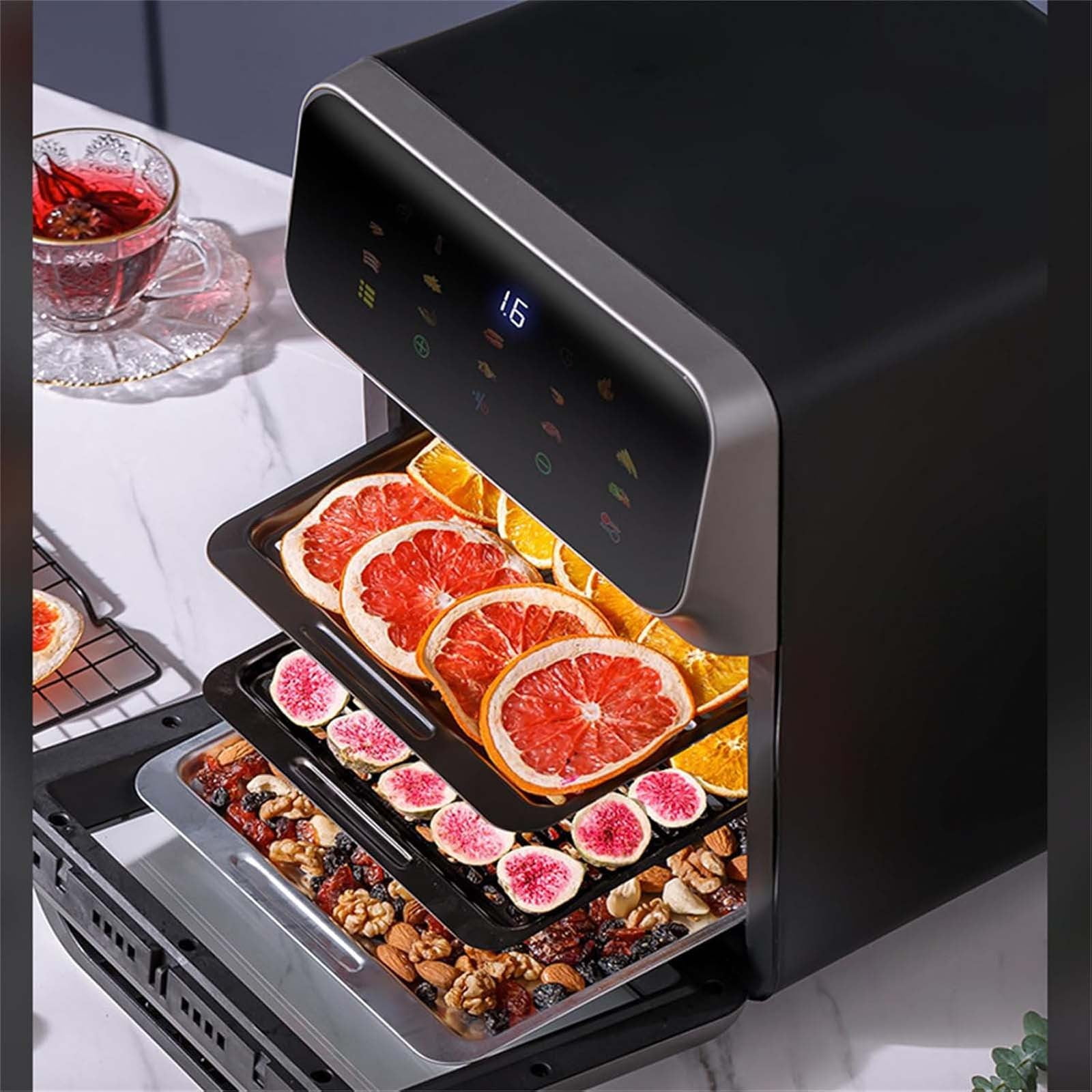 LANBB Air Fryer 9-in-1, 2025 New Steam Air Fryer Oven - Steam Oven Steam Air Fryer Oven Oven Function, 10.5qt Steam Convection Air Fryer Steamer Oven, Kitchen Appliances