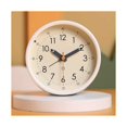 thumbnail image 5 of Reloj despertador analógico redondo con pilas for sala de estar, cocina, dormitorio, oficina, escuela, dormitorio, mesita de noche, despertador, 5 of 5
