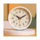 thumbnail image 5 of Reloj despertador analógico redondo con pilas for sala de estar, cocina, dormitorio, oficina, escuela, dormitorio, mesita de noche, despertador, 5 of 5