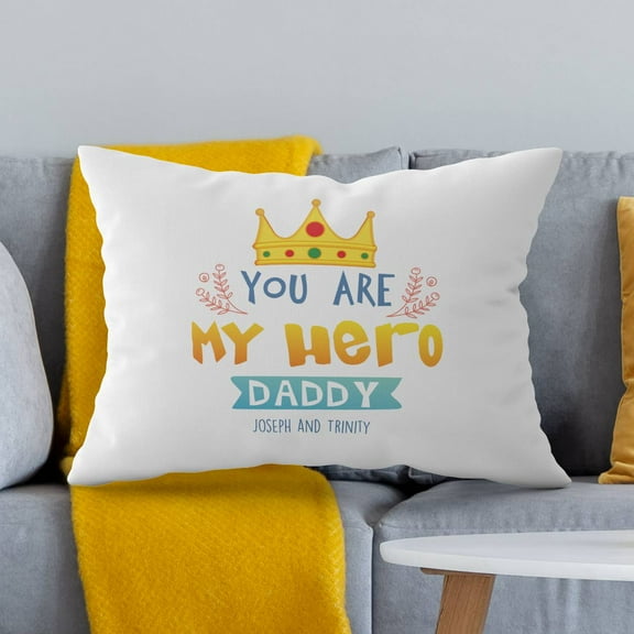 Personalized Father's Day Pillow Case