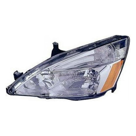 Left Driver Side Headlight Assembly - Compatible with 2003 - 2007 Honda Accord 2004 2005 2006