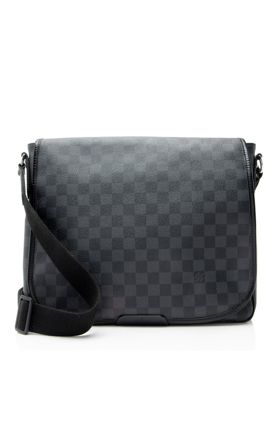 Pre-Owned Louis Vuitton Damier Graphite Daniel MM Messenger