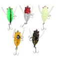 thumbnail image 4 of Artificial Fishing Bait, Cicada Shape Stainless Steel Hooks Fish Lure  For Fishing, 4 of 8