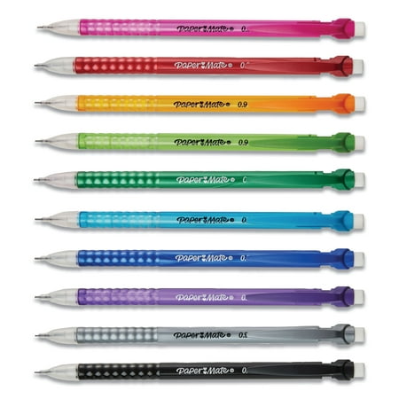 Paper Mate® Write Bros Mechanical Pencl, 0.9 Mm, Hb (#2), Black Lead, Assorted Barrel Colors, 24/pack