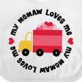 thumbnail image 4 of Inktastic My Memaw Loves Me Boys or Girls Baby Bib, 4 of 4