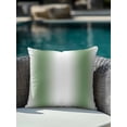thumbnail image 4 of Waterproof Outdoor Throw Pillows with Inserts 18"x18", Sage Green White Ombre Soft Decorative Pillowcases for Couch Bedroom, Modern Abstract Art Farmhouse Gradient Pillow Covers for Sofa Living Room, 4 of 8