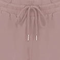 thumbnail image 6 of Wirdiell Women Casual Linen Pants Straight Leg Pants High Waisted Beach Pants Drawstring Relaxed Fit Sweatpants with Pockets, 6 of 6