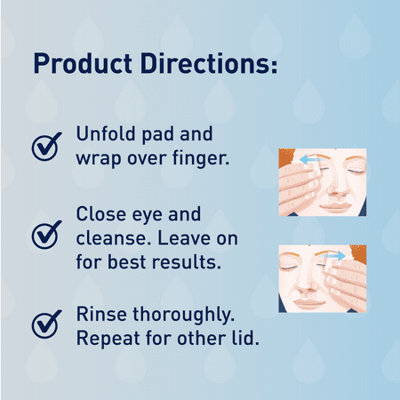 OCuSOFT Lid Scrub Plus 30 Count Inflation Buster with 5 extra pads