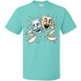 thumbnail image 3 of Inktastic Tragedy and Comedy Stage Masks T-Shirt, 3 of 5