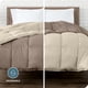 thumbnail image 5 of Edredón de Plumón Alternativo Bare Home Reversible 1800 Tamaño King/Cal King Gris Topo/Arena, 5 of 8