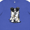 thumbnail image 4 of Inktastic Tri-Color Border Collie Youth T-Shirt, 4 of 5