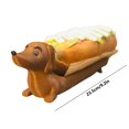 thumbnail image 3 of Pantry Organizers and Storage Clearance! Tray Funny Hot Dogs Serving Tray Candy Dish Dinner Plate Home Decor Cute Shaped Sandwiches Puppy Dinnerplate Lovers, 3 of 8