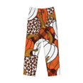 thumbnail image 4 of Daiia Various Pumpkins Men's Sleep Pant with Pockets and Drawstring,Pajama Pants-X-Large, 4 of 9