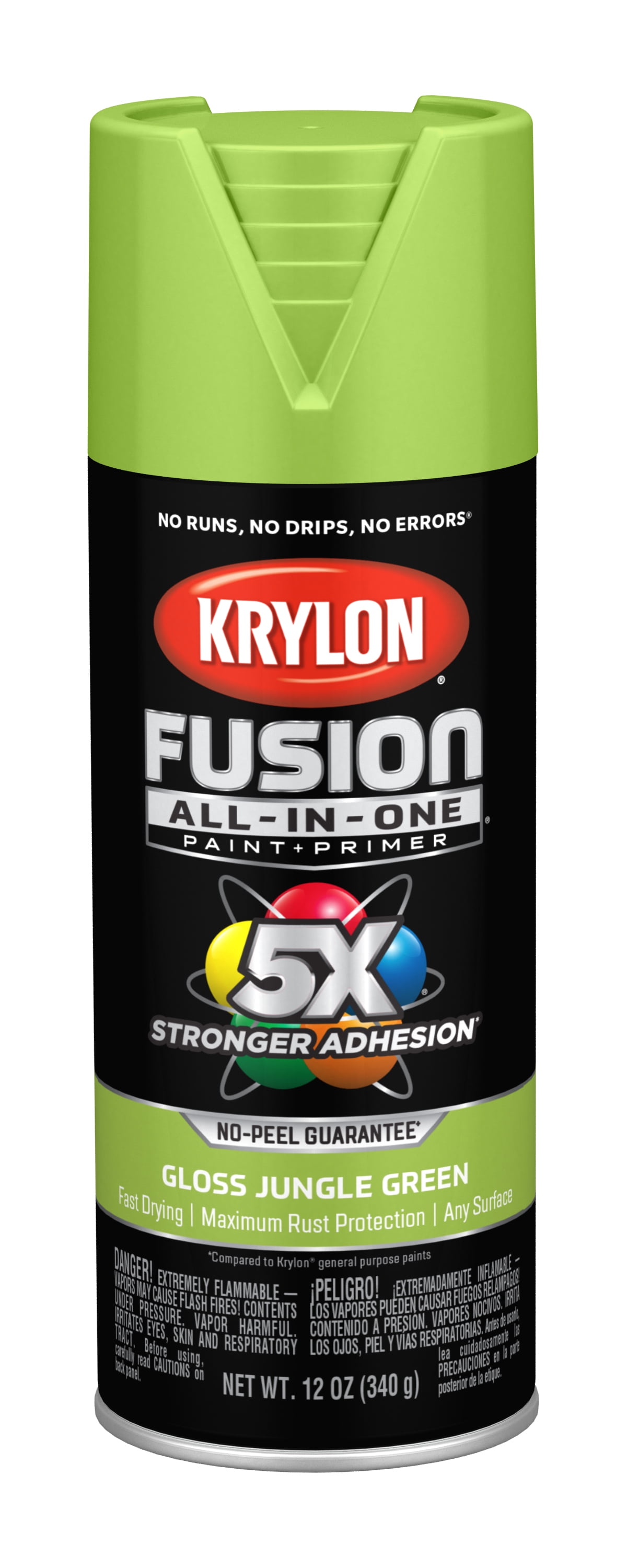 Krylon Fusion All-In-One Spray Paint - 5x Stronger Bond, Indoor/Outdoor Use