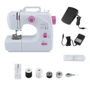 Speed Adjustable Multi-Purpose Household 16 Stitches Portable Sewing Machine