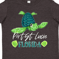thumbnail image 4 of Inktastic Port St. Lucie, Florida Happy Sea Turtle Boys or Girls Toddler T-Shirt, 4 of 5