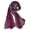 Fuchsia, variant on Pleated Leopard Scarf Scarves for Women Girls Light Weight & Warm Blue