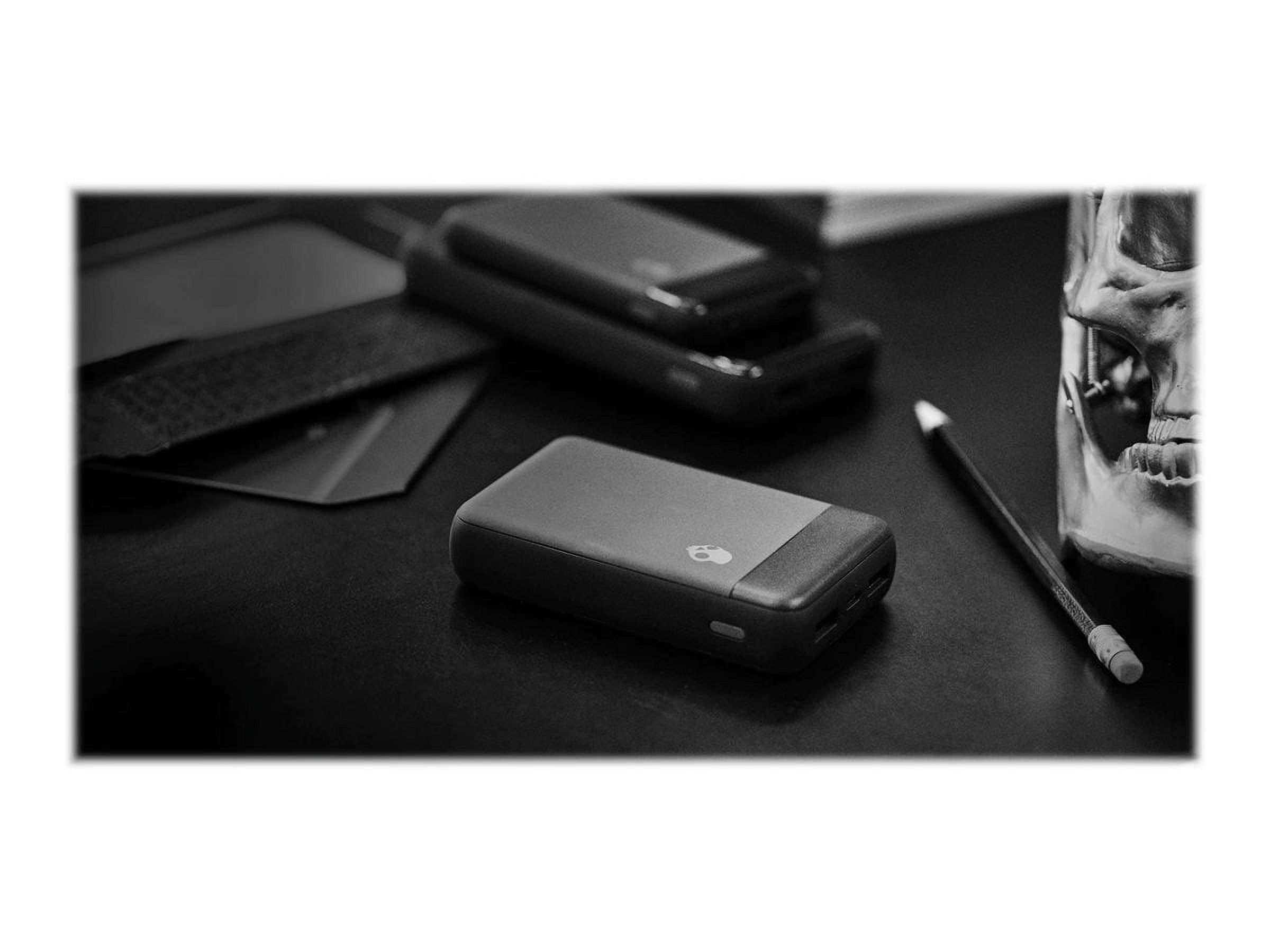 Skullcandy S7PFZM003 Skullcandy Fat Stash Power Bank, Black