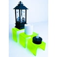 thumbnail image 5 of T'z Tagz New 2 Inch Deep 3 Piece Neon Green Acrylic Riser Display Stand Set 3, 5 of 7